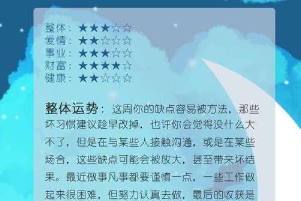 本周运势较好的星座男排行榜