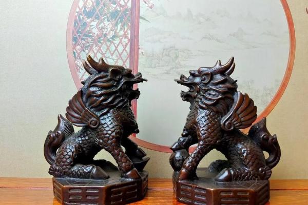风水摆件中麒麟的寓意是什么？