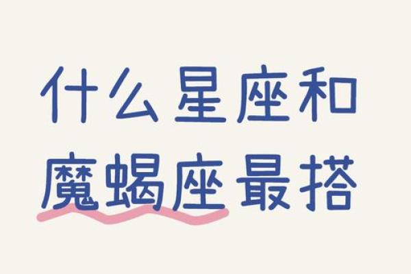 摩羯适合和哪个星座在一起生活