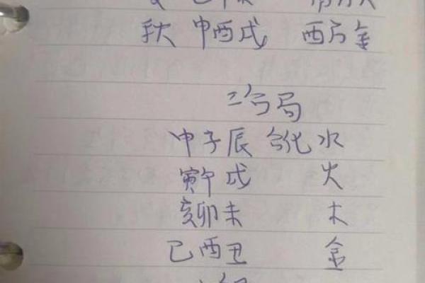 三会的八字
