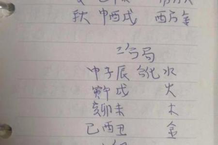 三会的八字