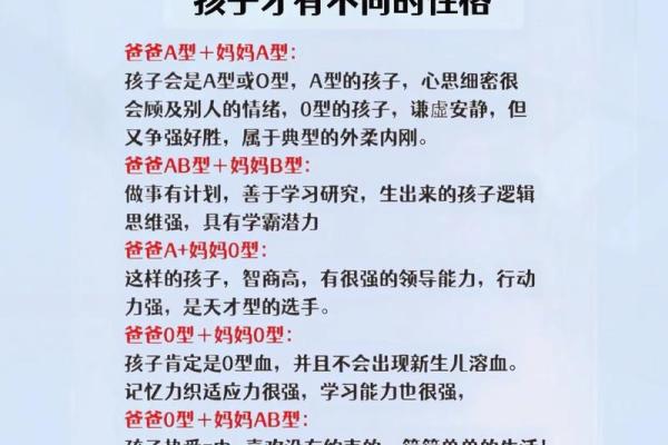 最容易出学霸的血型有哪些呢