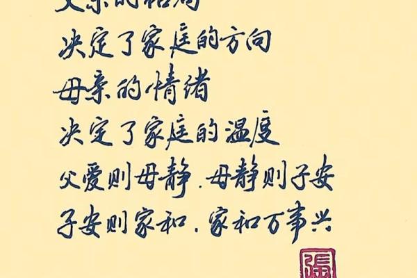 父亲的格局，也就是家庭的风水
