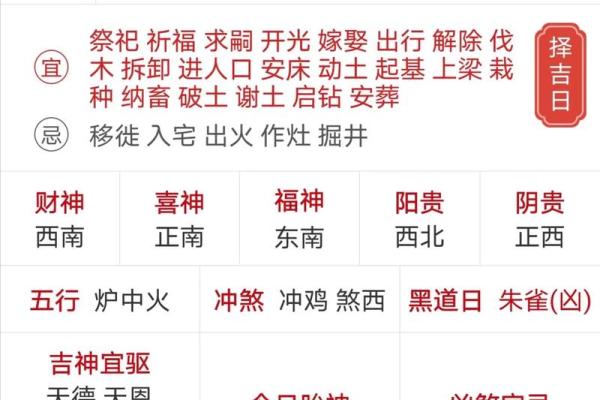 2024龙年11月生肖虎出行吉日一览表