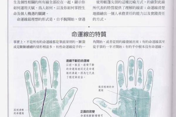 《手相学习百科》：命运线