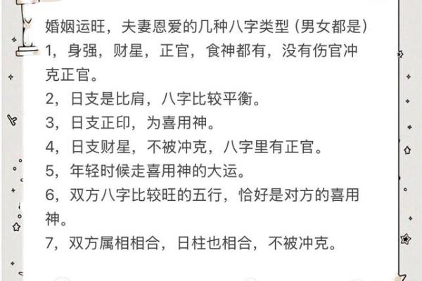 测配偶八字