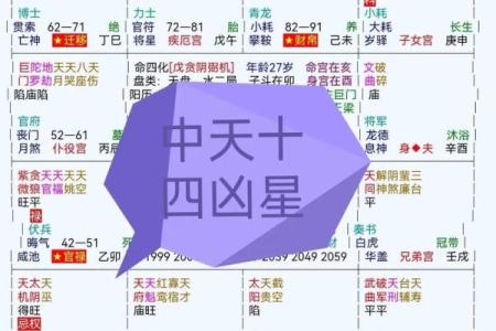 紫微斗数诸星落诸宫之：疾厄宫