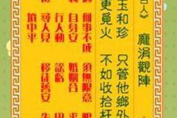 观音灵签46签工作事业