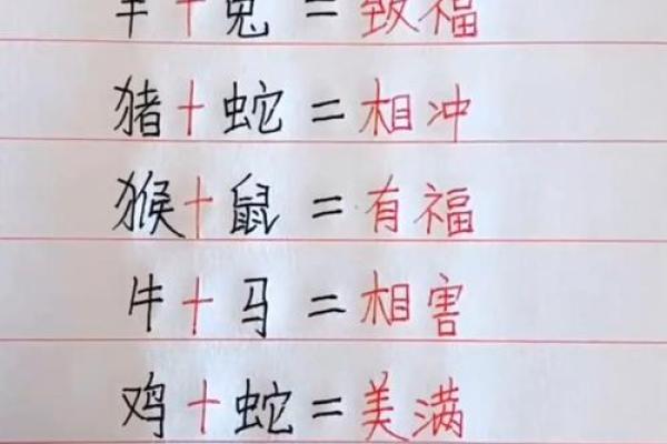 好事难成的生肖配对
