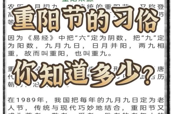 重阳节是什么节日什么意思 重阳节是什么节日纪念谁