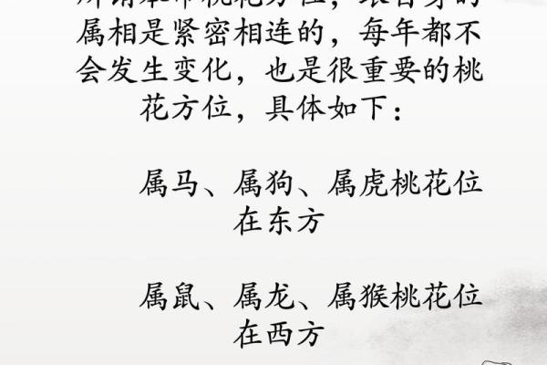 家中的桃花位在什么方位？