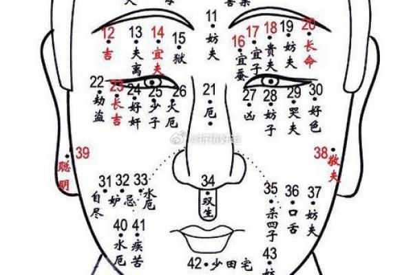 痣相算命，脸部痣相算命口诀