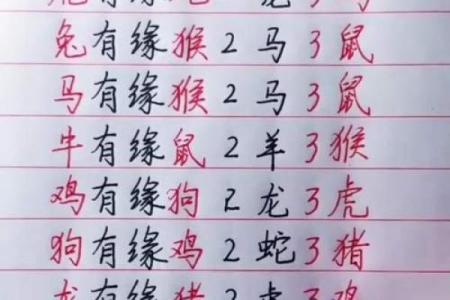 十二生肖配对歌看看你和TA的缘分有多好