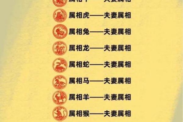 十二生肖不能结婚配对