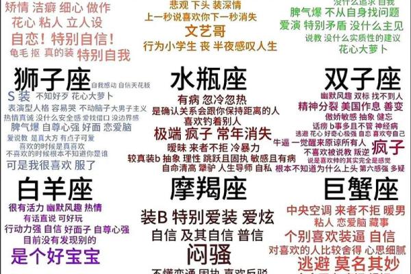 十二星座代表的东西大全，充分认识12星座