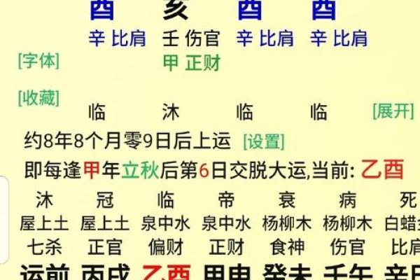 八字读象