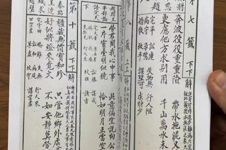 观音灵鉴8签