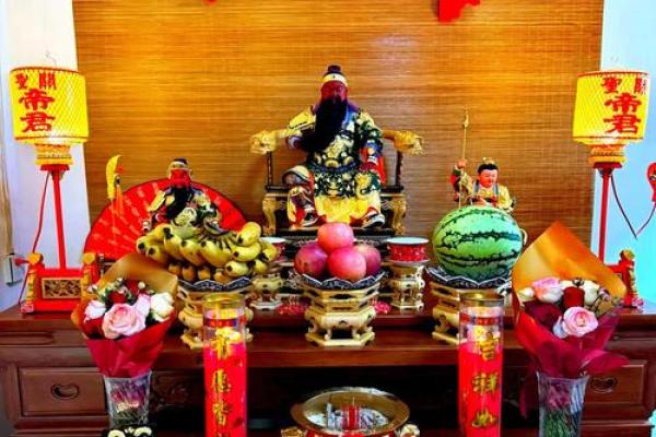 观音财神关公摆放位置图