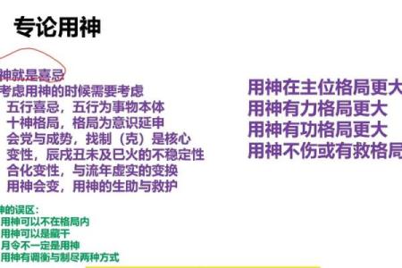 八字月令喜用神的力量