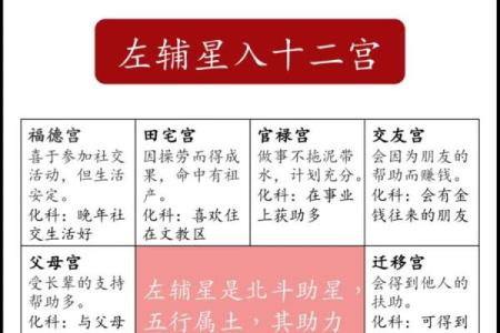 紫薇斗数星身宫