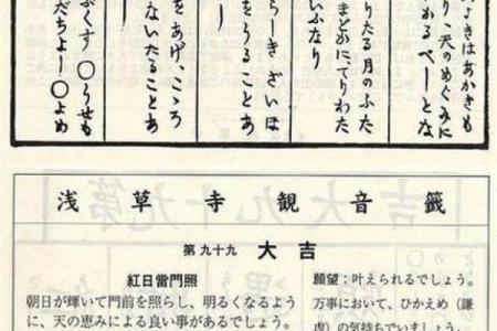 观音南南海灵签解