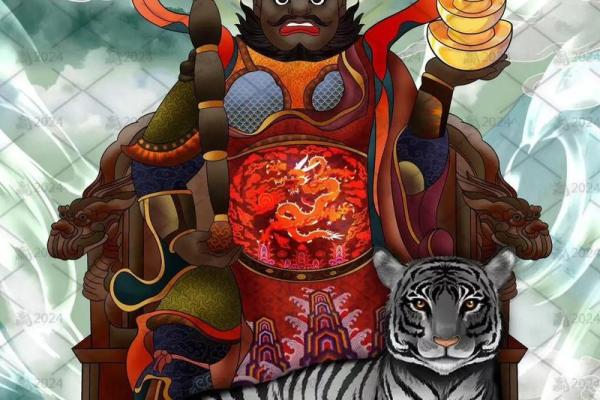 五路财神之北路财神赵公明