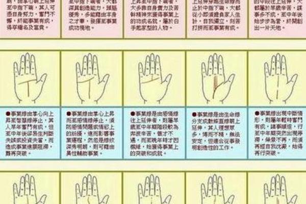 看手相算命图解：手