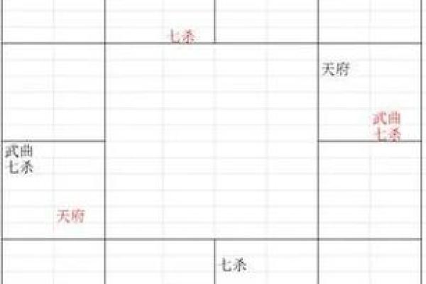 紫薇斗数天府星入十二宫