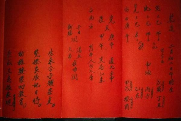 八字数字几代表红色