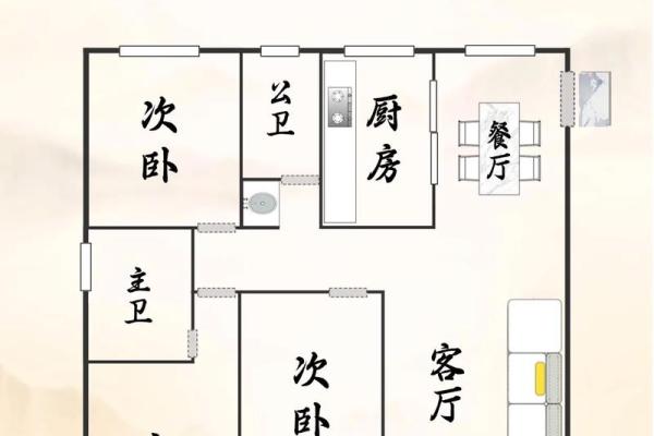 唐艺尹老师不完美户型化解案例：东方缺角，最影响男人事业财运的方位，对家中长子不利