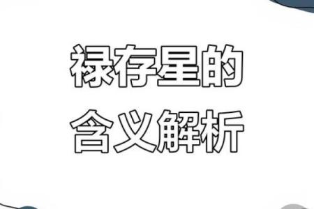紫薇斗数命主禄存星