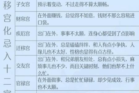 紫薇斗数里忌代表什么