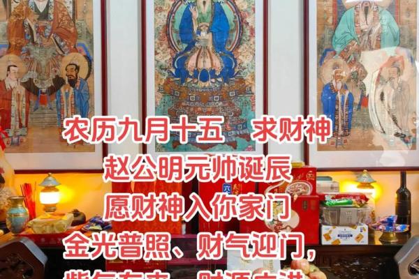 农历九月十七财神