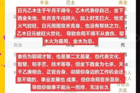 八字乙酉的男命好不好