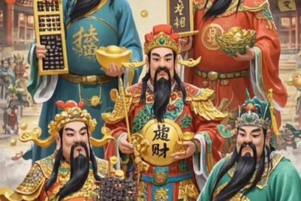 拜五路财神接五方洪福，财福双至，好运常临