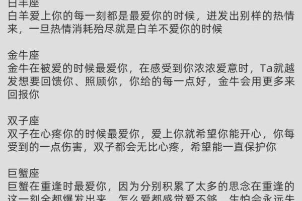约会十二星座的最佳时间段
