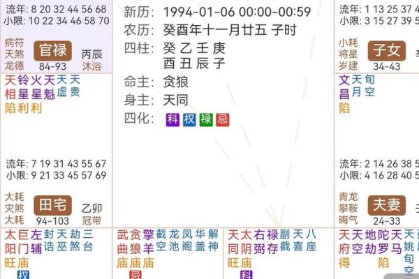八字和紫微斗数