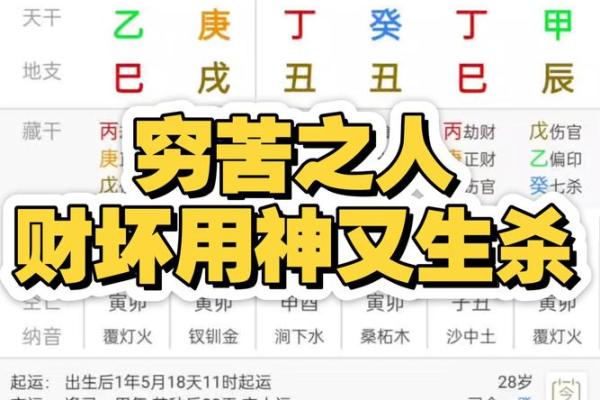 八字食杀财