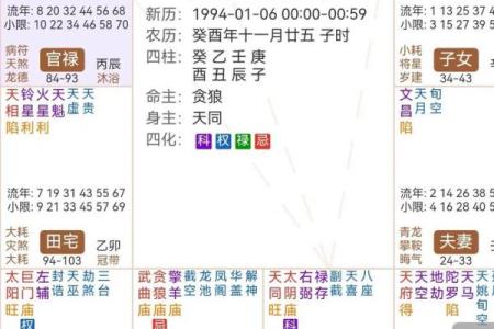 八字和紫微斗数