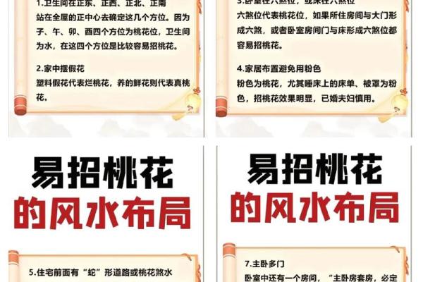 廿四山的桃花方位,桃花方位怎么确定
