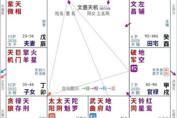 紫薇斗数看发展方位