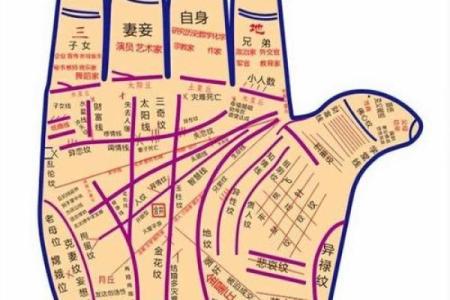 手相算命图解，手相图解大全