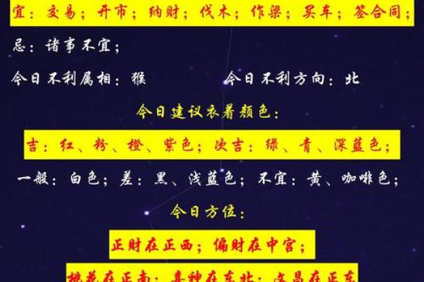 5月27号每日财运方位诸事宜忌老黄历！