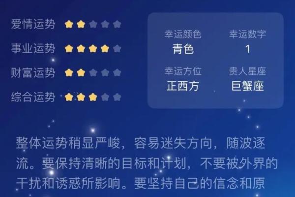 7月各大星座运势查询官网
