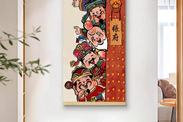 财神的画贴在家里什么位置最好