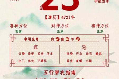 今日黄历生肖运势吉凶查询