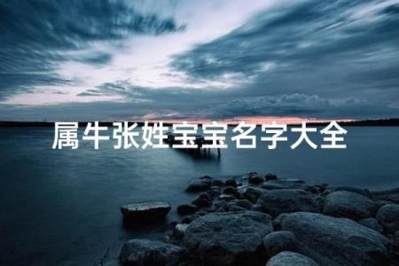 要如何给早上9点出生的属牛男孩取名字姓名