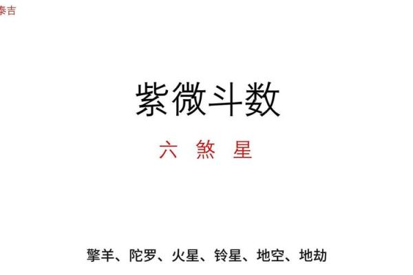 紫薇斗数煞星都有哪些