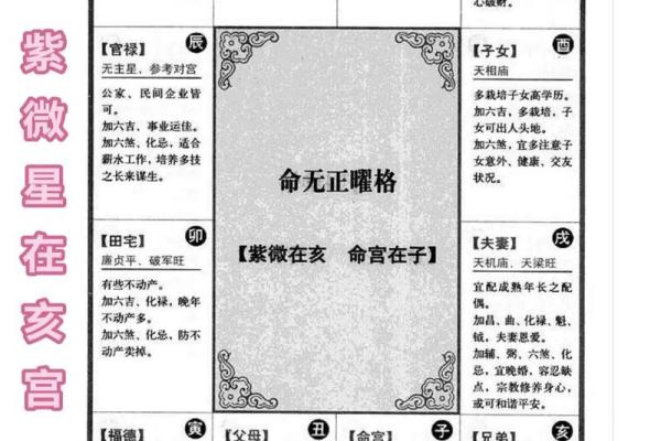 紫薇斗数命盘怎么看