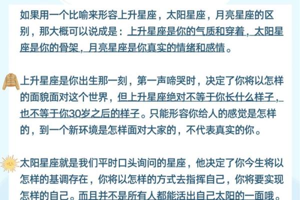 上升星座和本命星座是同一个星座吗
